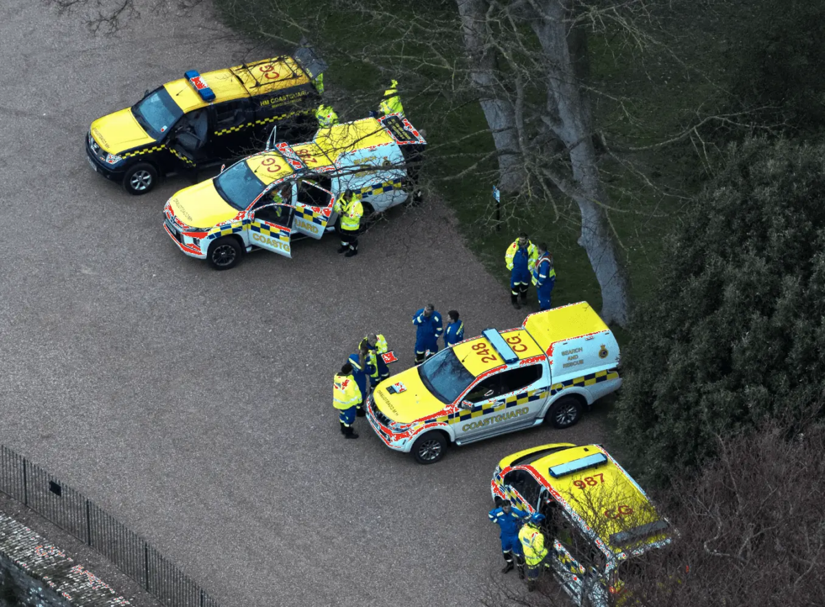 A large search has been launched in Deal after a man suffering from dementia was separated from his family