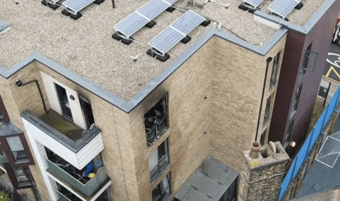 Fierce Blaze Rips Through Poplar Flat – Four Engines Battled Fire, No Injuries