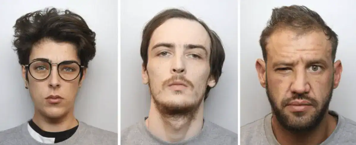Three people have been jailed for a total of 27 years and eight months after officers stopped a car in Cheshire that contained more than £250,000 worth of ecstasy tablets