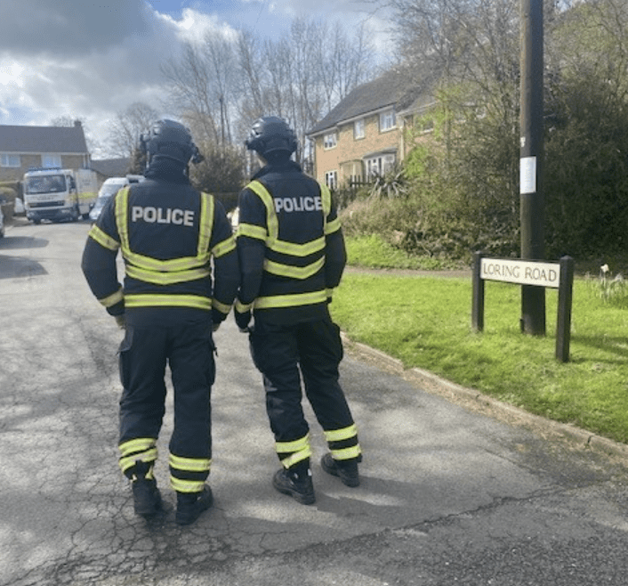 A Specialist Explosive Ordnance Disposal (eod) Team Has Been Leading Searches At A House After An Explosion