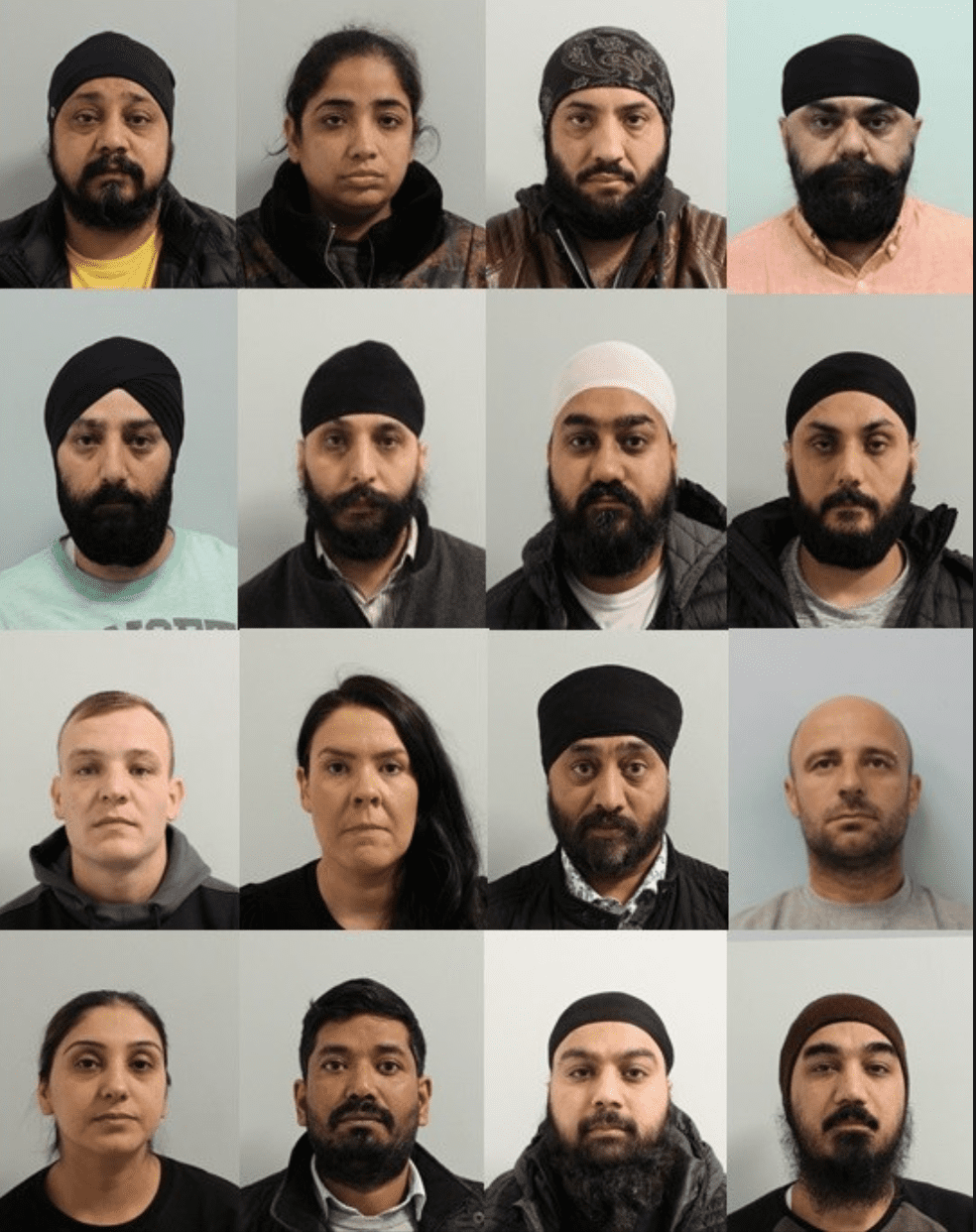 Sixteen People Have Been Convicted Following A Major  Investigation Into A West London-based Organised Crime Group Involved In International Money Laundering And People Smuggling