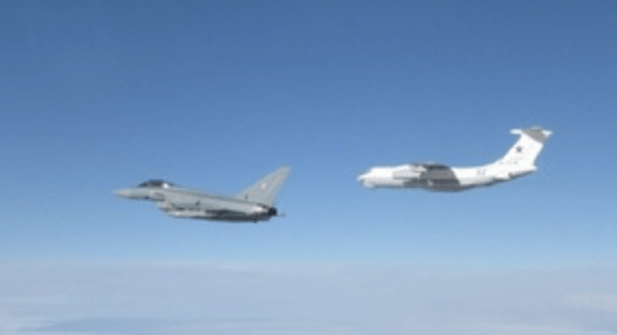 Raf And German Air Force Typhoons Intercept Russian Aircraft In First Joint Nato Air Policing Scramble