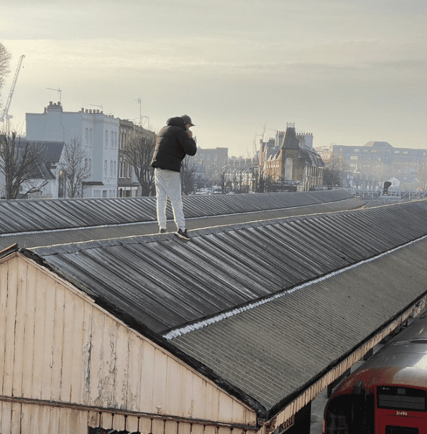 Police Are Currently Responding To An Incident Involving A Man On The Top Of #baronscourt Station