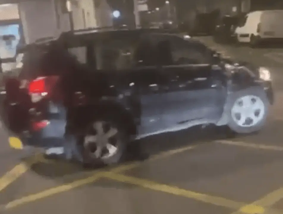 Six people were mowed down by a black 4 x4 in Haringey on Sunday evening