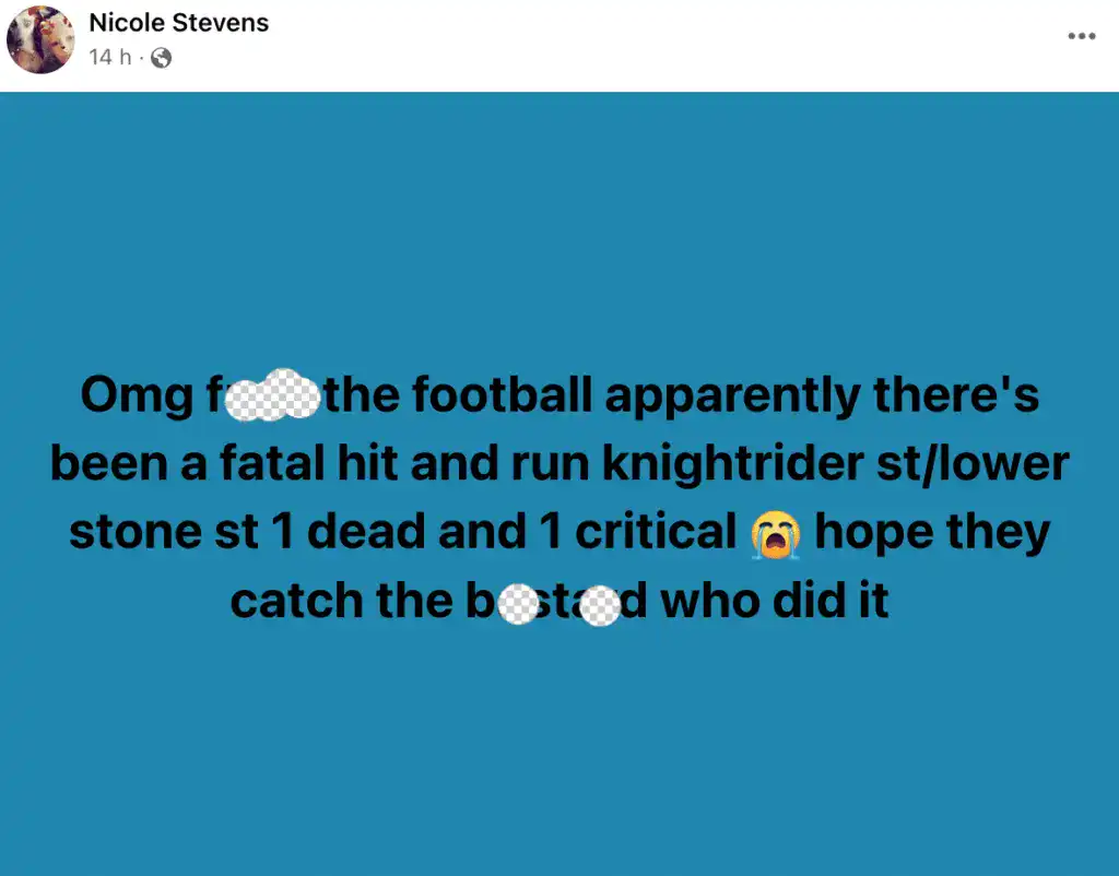 Police Quash Rumours Of One Dead  One Critical In Hit And Run Collision After Social Media Frenzy  In Maidstone