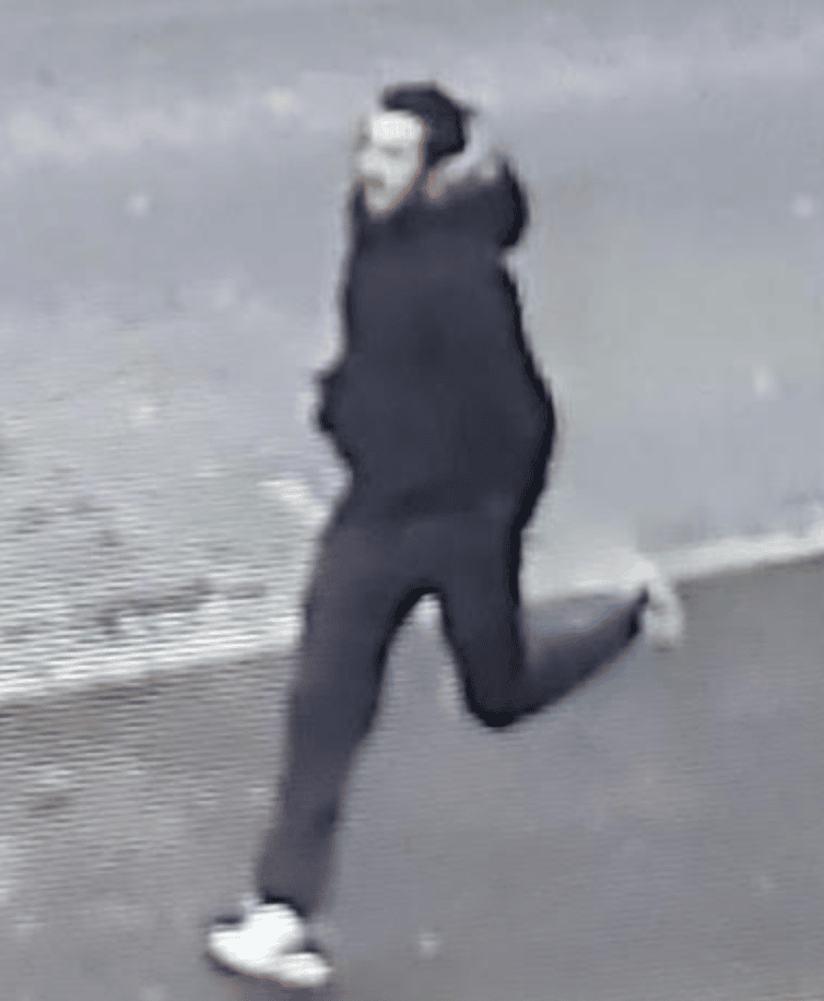 A woman sustained head injuries after a piece of rock was thrown through the window at The Hussar pub in Garlinge