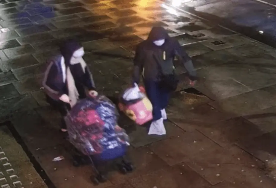 Detectives are pleading with the public to assist them in locating a newborn baby who they believe has been sleeping in a tent in subzero temperatures