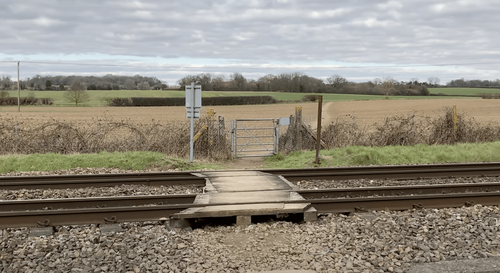 A Person Has Been Killed By A Train At A Rural Railway Crossing Near Basingstoke