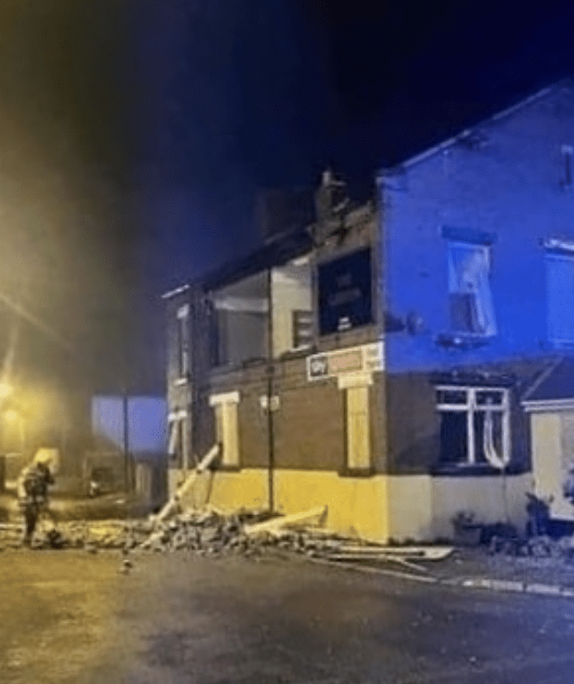 Fire Crews Called To An Explosion At Public House