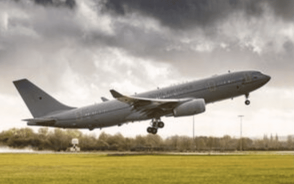 Raf Voyager Refuels Mid-air With Sustainable Aviation Fuel