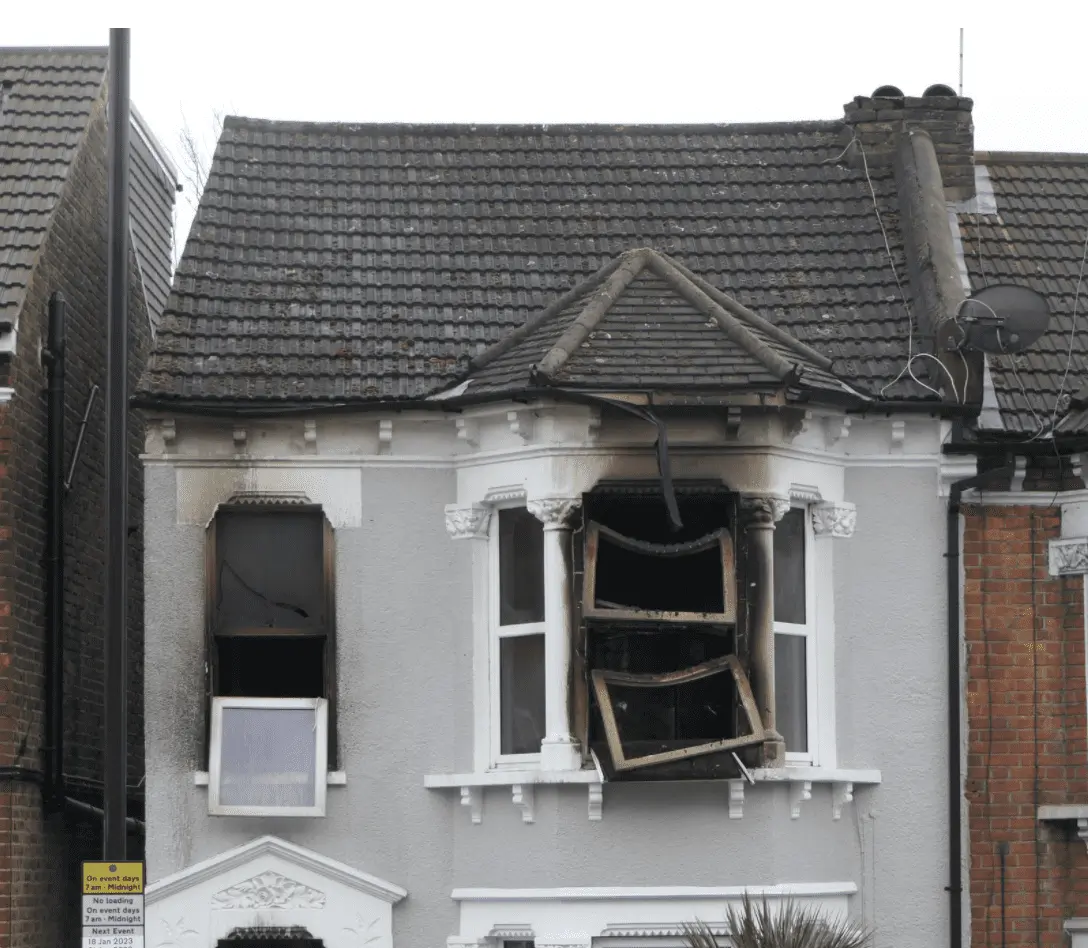 One man hospitalised after South Norwood Blaze