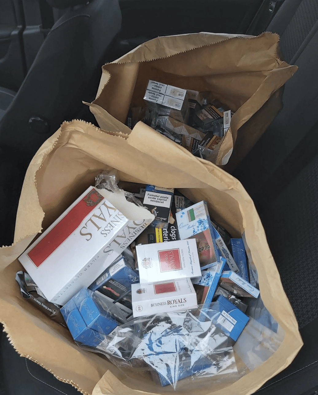Officers Seized Thousands Of Pounds Of Suspected Illicit Tobacco After A Pcso Discovered An Untaxed Vehicle In Rainham