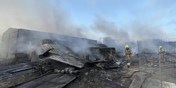 Firefighters Have Responded To Multiple Reports Of Smoke Seen In The Area Near Vicarage Lane West In North Weald