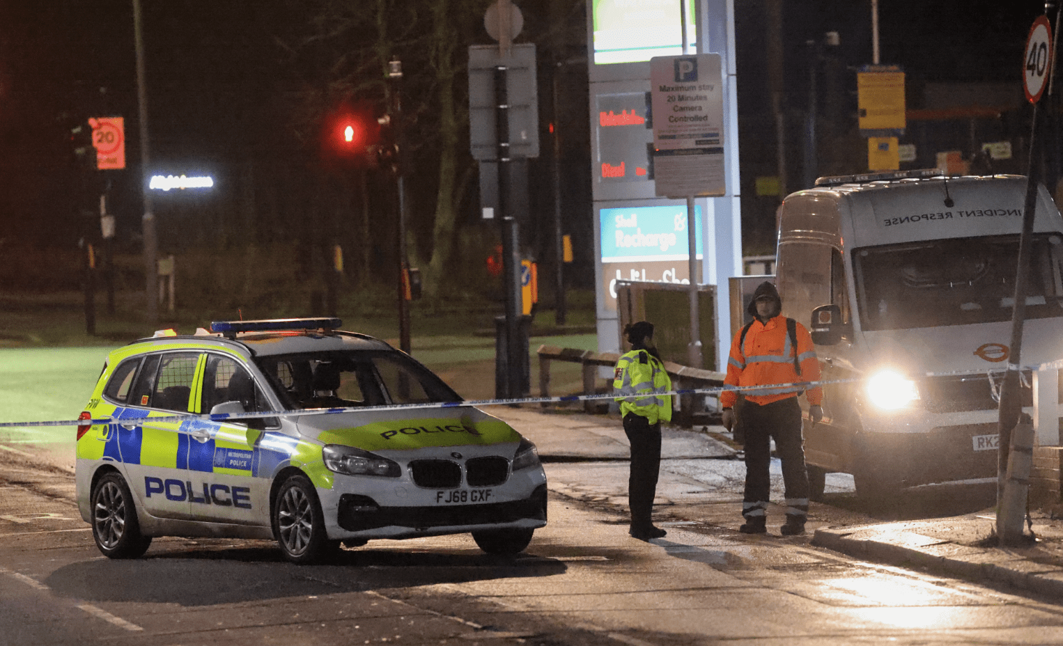 A Fatal Collision Investigation Has Been Launched Following The Death Of A Woman Near The King Georges Reservoir In Chingford