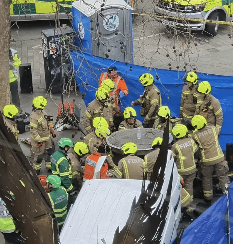 Worker Crushed to Death by Telescopic Urinal at Cambridge Circus in West End Tragedy