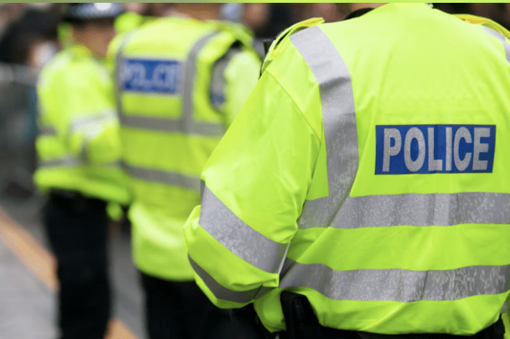 There Was A Large Police Presence At The Cornerhouse In Burton Street Following Concerns Over Public Safety