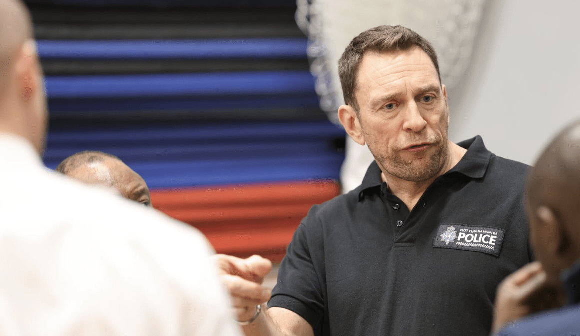 Prominent Church Leaders Gained A First-hand Insight Into How Nottinghamshire Police Officers Are Trained In The Use Of Force And Stop And Search Techniques