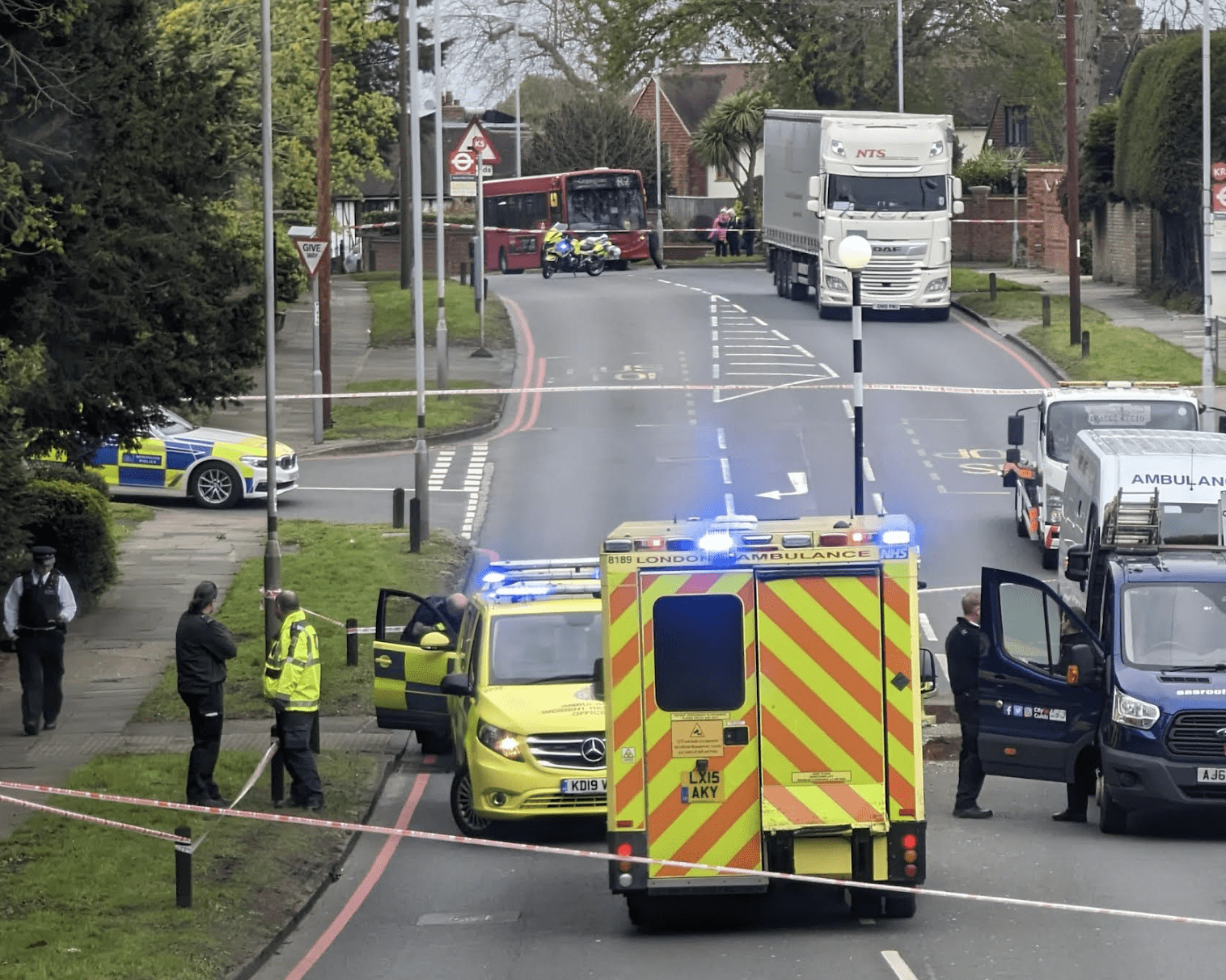 Officers Are Appealing For Witnesses Following The Death Of A Pedestrian In A Collision In South London