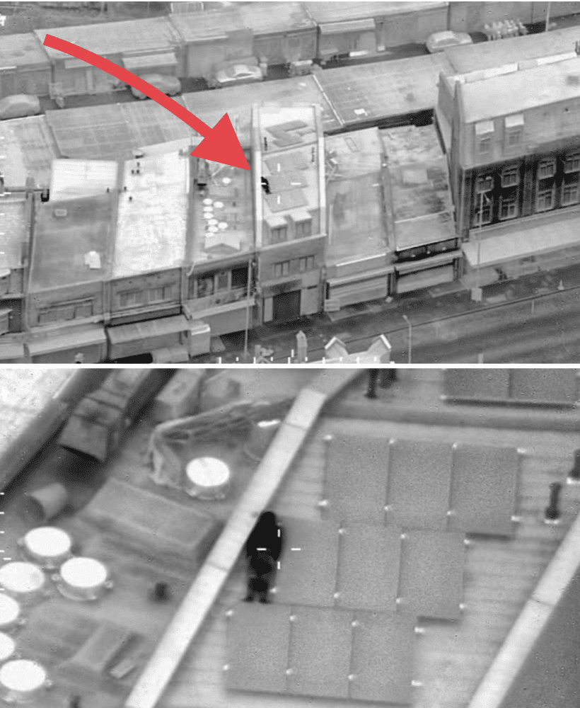 A Bizarre Attempt By A London Burglar To Elude Police By Posing As A Solar Panel Has Amused Social Media