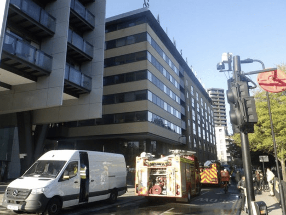 Around 20 People Evacuated The Building Before The Brigade Arrived. There Were No Injuries Reported