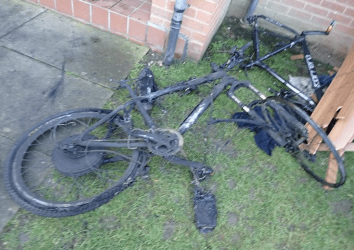 After A Flat Fire On Sterling Gardens In Deptford, Firefighters Issued An E-bike Safety Warning