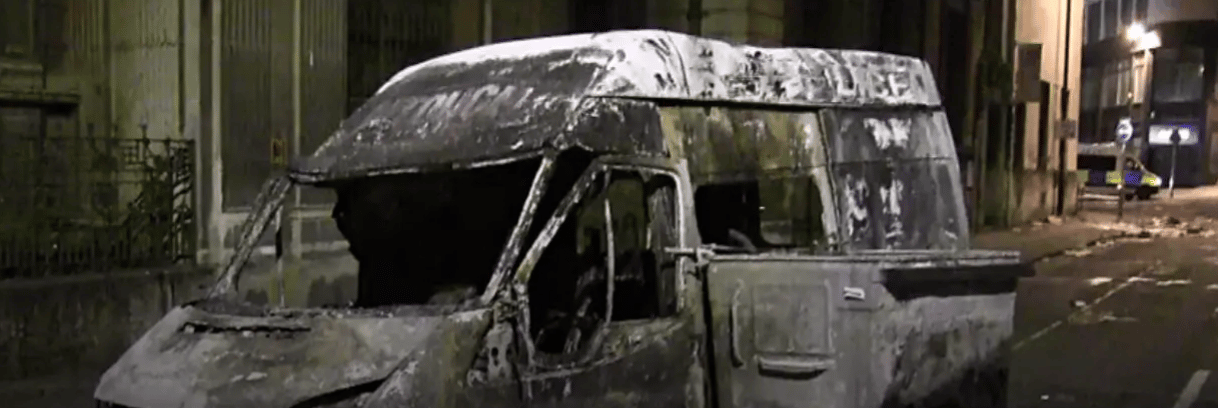 A Further Three Men Have Been Jailed For Offences Committed During A Riot In Bristol Last Year