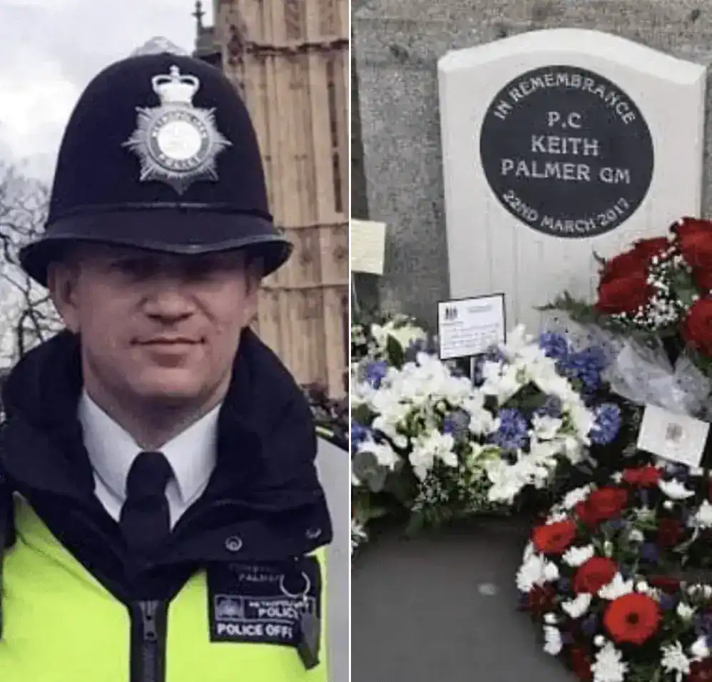 Six Years Ago Today Pc Keith Palmer, Gm, Though Unarmed, Stopped A Knife-wielding Terrorist From Entering The Palace Of Westminster