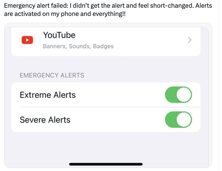 Today's Emergency Notice: The Uncertainty, The Response, And Why Some Phones Missed It
