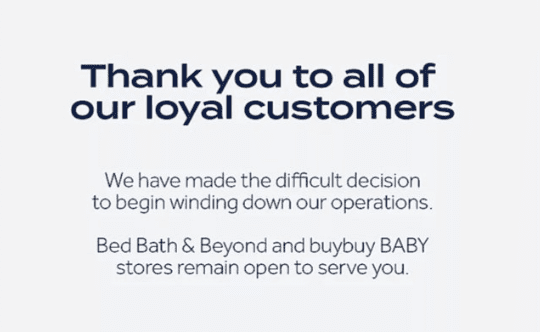 Bed Bath & Beyond’s Recent Bankruptcy Filing Marks The End Of A Years-long Struggle For The Home Goods Chain In The Us