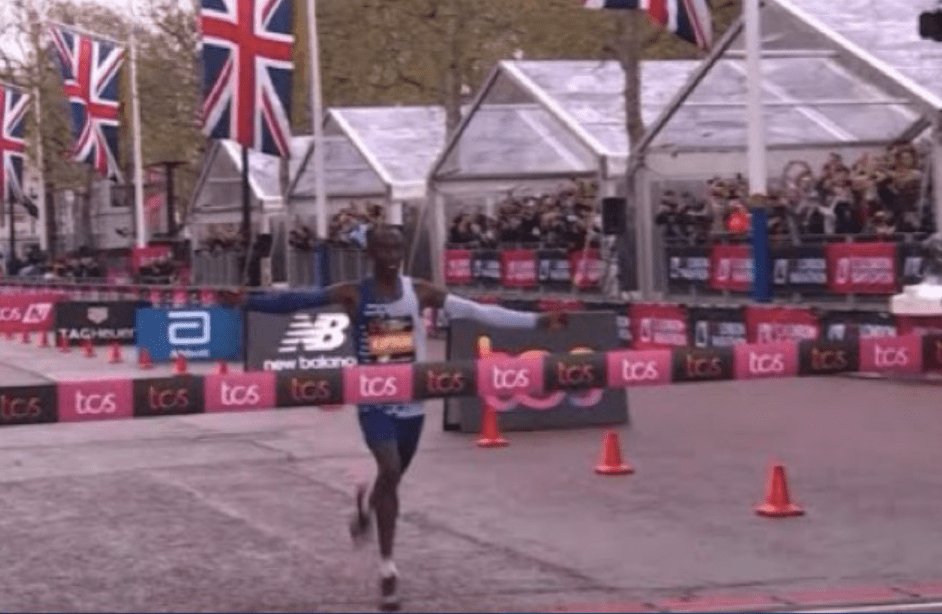 Kenya’s Kelvin Kiptum Has Broken Eliud Kipchoge’s Course Record In London Marathon, Winning The Men’s Race In An Impressive Time Of Two Hours One Minute 25 Seconds