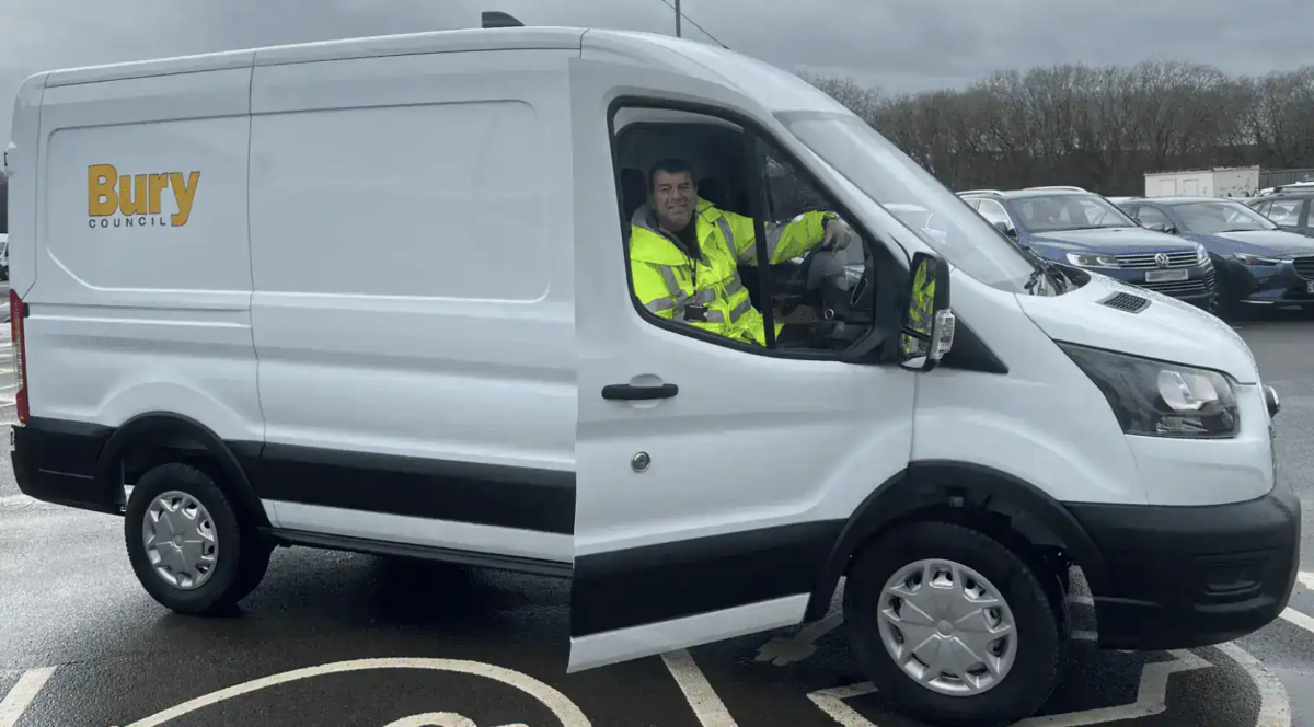 The first of a new fleet of electric vehicles has arrived at Bury Council in the ongoing mission to cut the borough’s carbon emissions