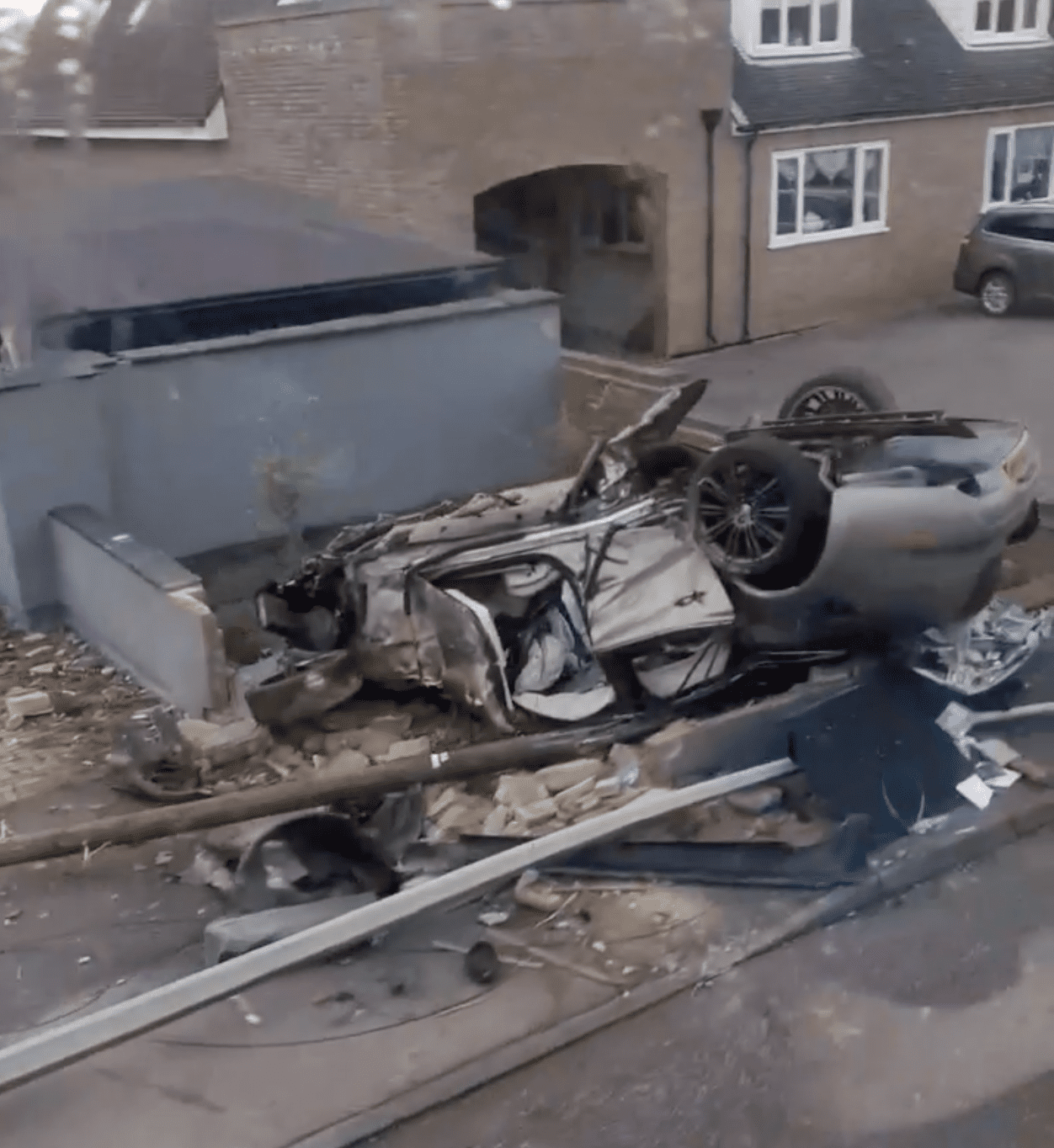 Two Vehicle Head-on Collision Closes A259 In Dymchurch