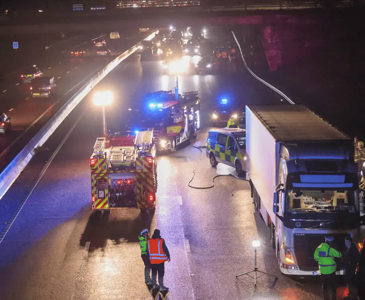 Fatal M20 Crash Near West Malling Closes Motorway Westbound for 15+ Hours – Major Travel Delays Expected