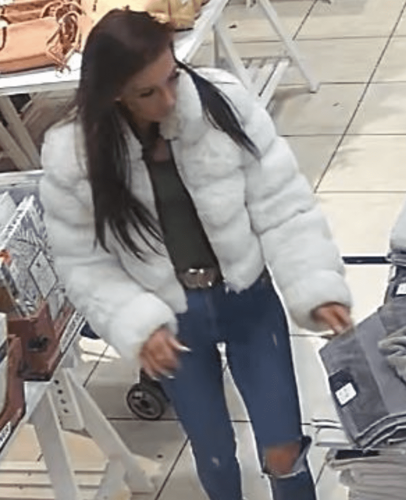 Officers Investigating A Theft From A Poole Store Are Issuing A Cctv Image Of A Woman They Would Like To Identify