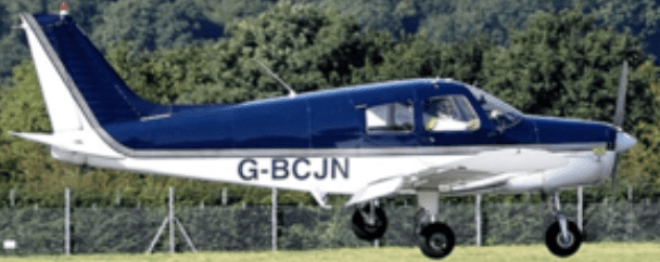 During A Training Exercise, A Piper Aircraft Came To Rest In A Ditch After Veering From The Runway At Cotswold Airport, Gloucestershire, After An Attempted Go-around Was Not Completed