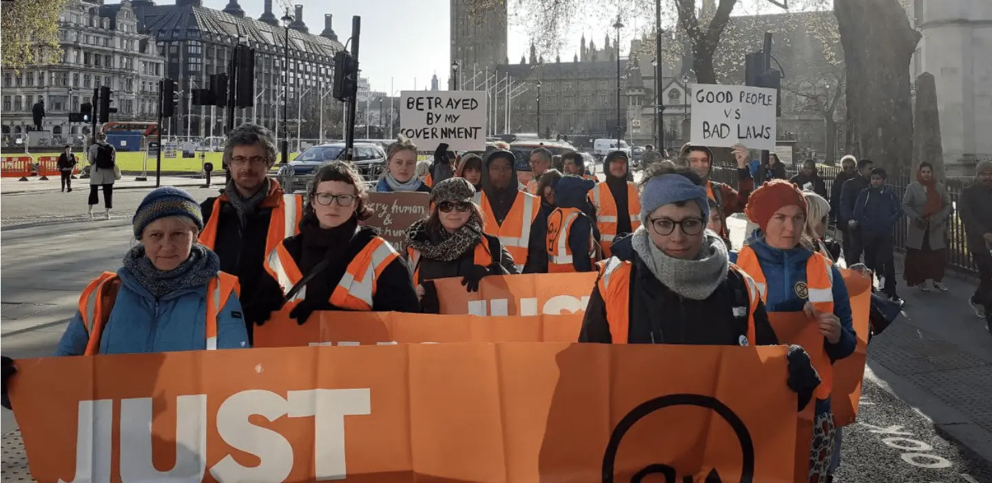 Supporters Of Just Stop Oil Are Back On The Streets Causing Disruption In Westminster To Demand An End To New Uk Oil And Gas Projects