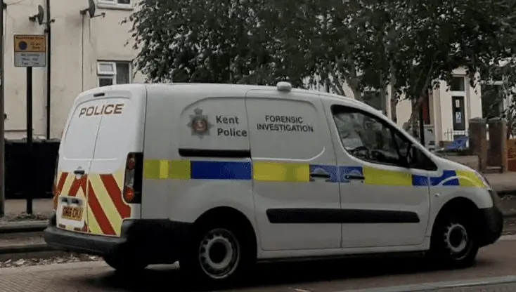 Officers launch arson probe in Ashford after the front door is torched