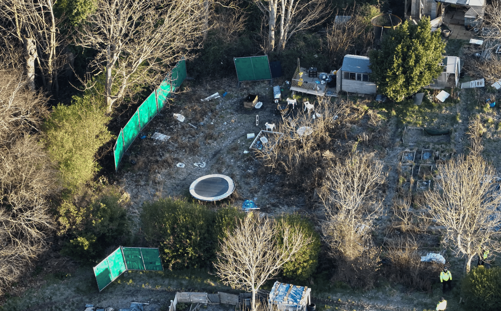 First Pictures Of The Grim Location Of Where Police Located The Body Of Newborn Baby In Brighton