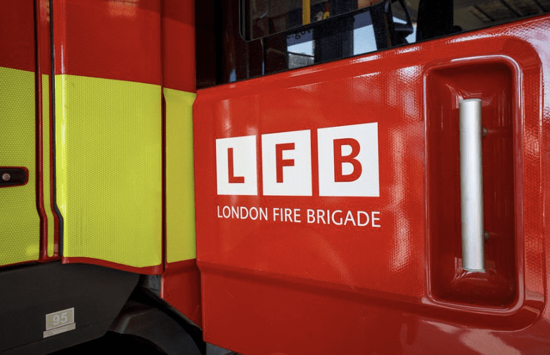 Pedestrian Escapes Serious Injuries After Collision Involving A  Fire Engine Near Oxford Street