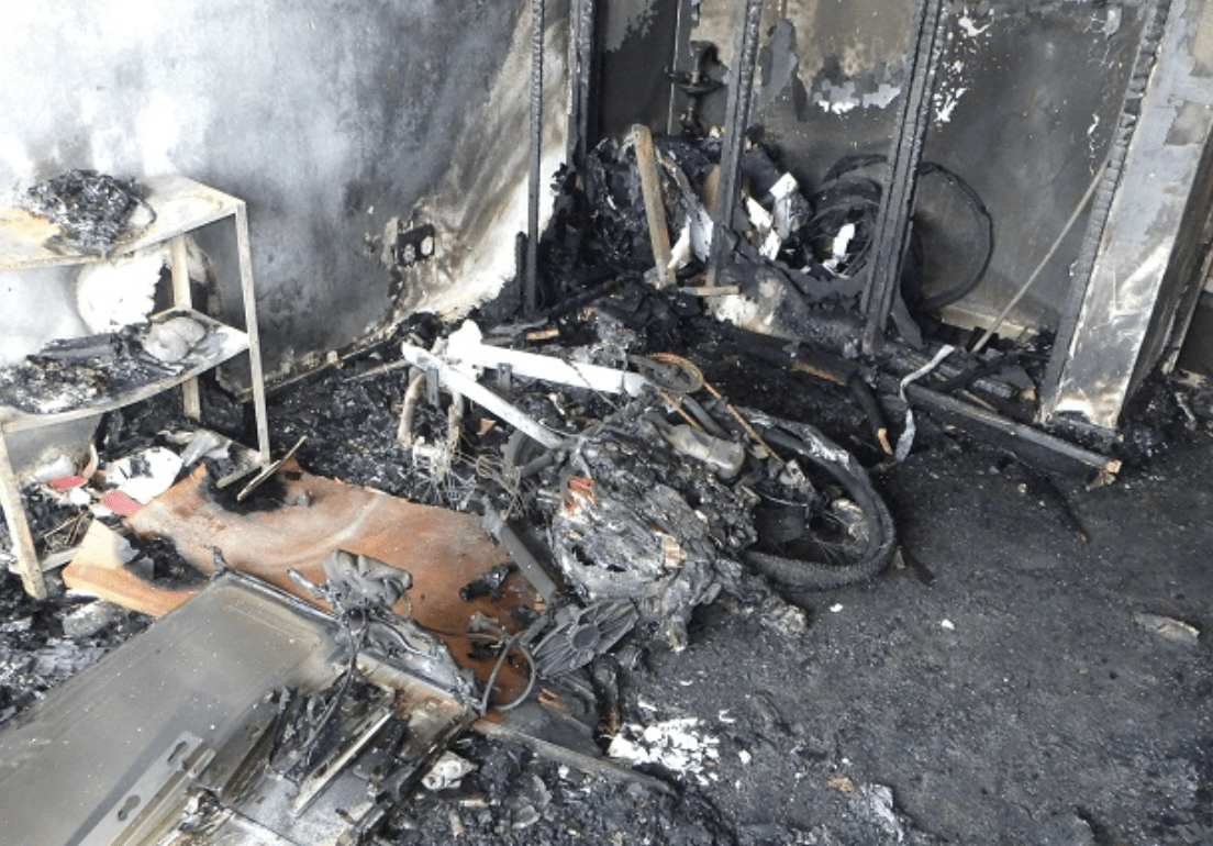 After A Flat Fire On Stanstead Road In Forest Hill On Saturday, Firefighters Are Issuing Another E-bike Safety Warning