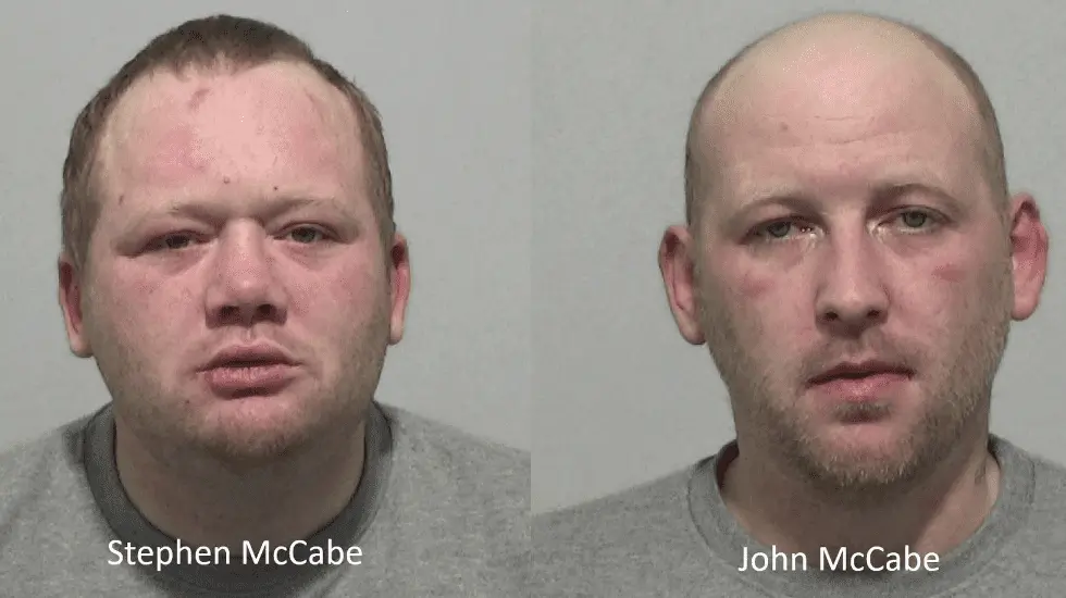 Brutal Brothers’ Mayhem: Booze Theft, Ear-Biting Attack & Knife Terror Put Stephen and John McCabe Behind Bars
