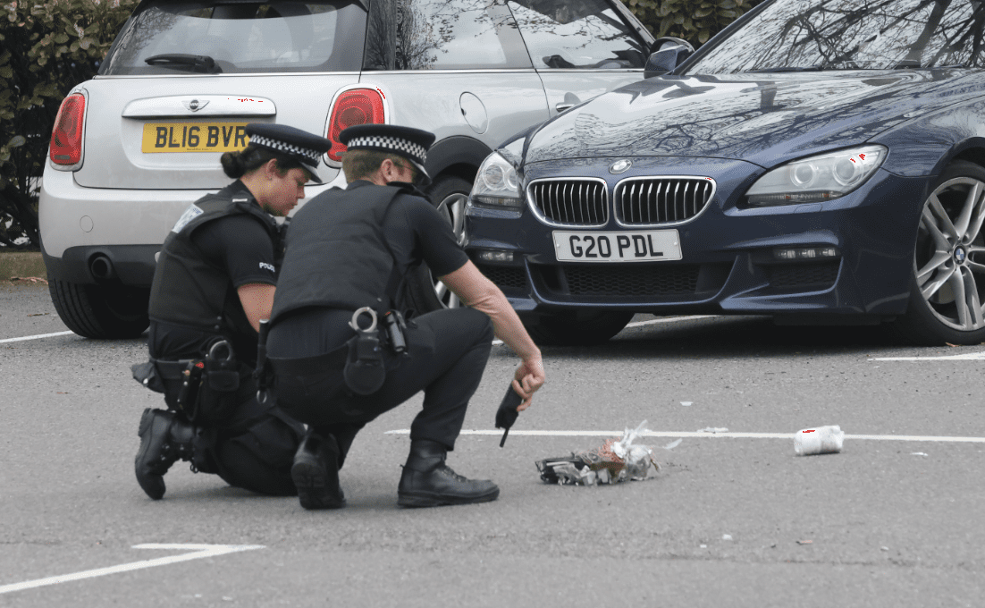 Man Arrested After Controlled Explosion Carried  At Dartford Retail Park