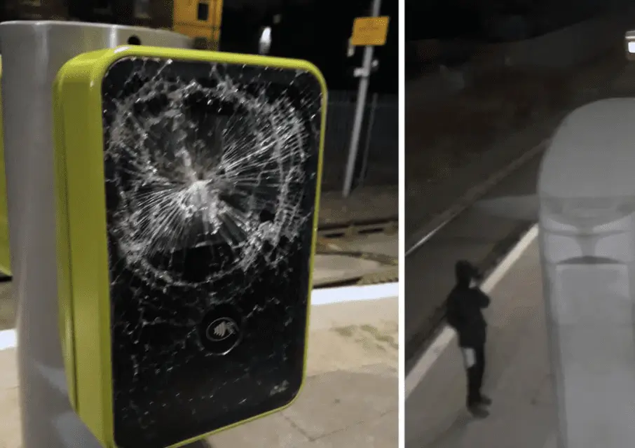 Youths Wreck Tram Stops in Bulwell and Basford – Police Urge Public to Help Catch Vandals