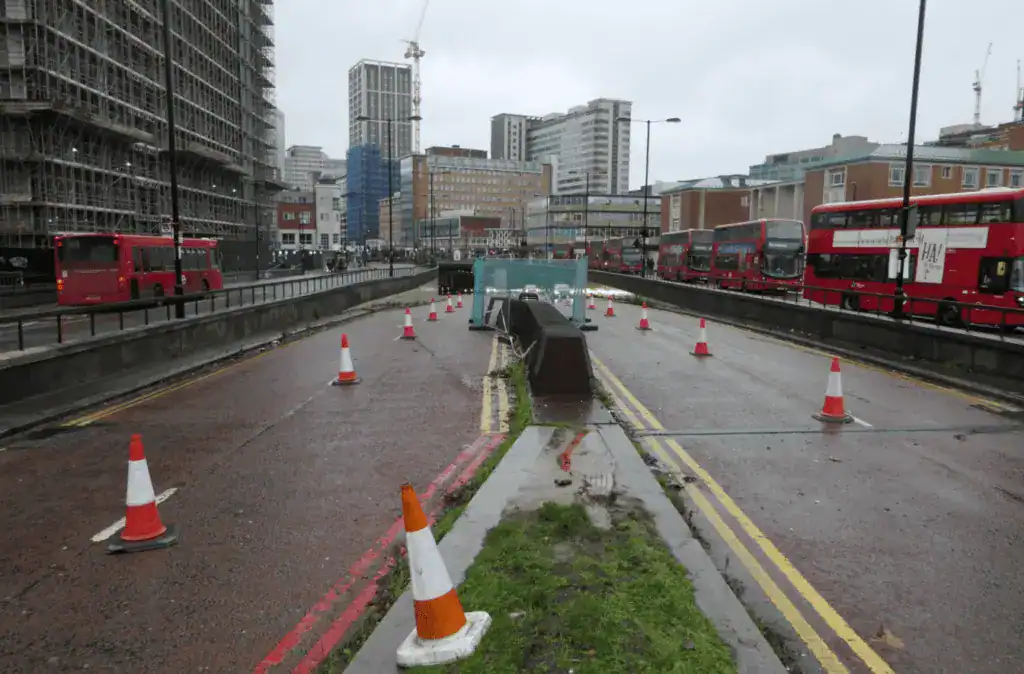 Driver Rushed To The Hospital With A Suspected Spinal Injury After Early Morning Crash In Croydon