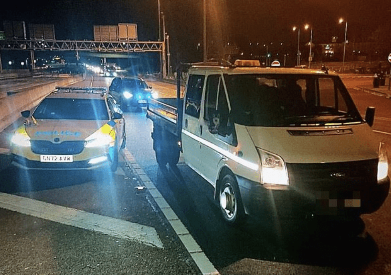 A Stolen Transit Van Was Swiftly Recovered By Officers After It Was Taken From A Business In Rochester