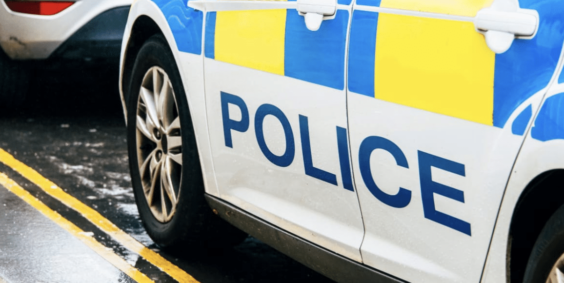 Police arrested five men after responding to reports of a fight and a car being driven into a man – (ID 538400)