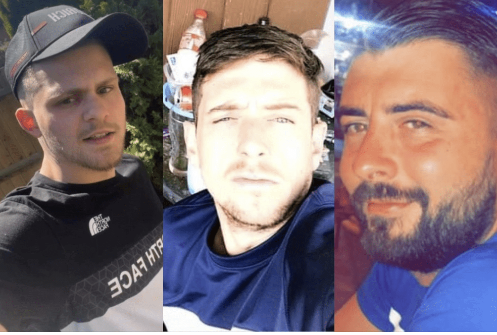 The Families Of Three Men Killed In A Collision In Eastbourne Have Paid Tribute To Their Lost Loved Ones