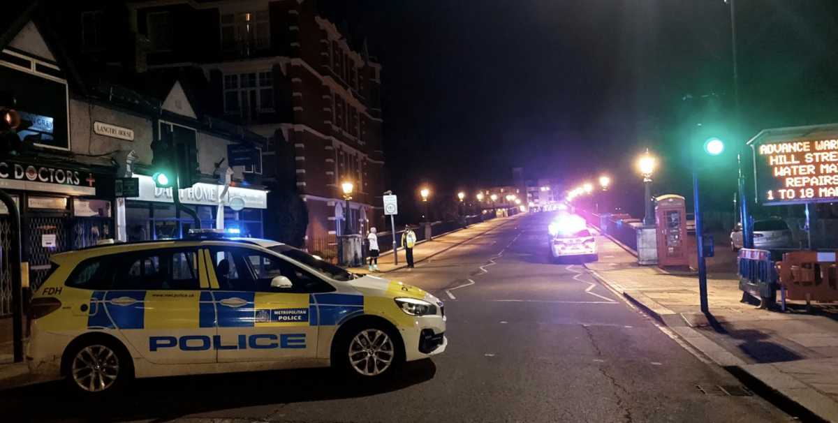 A Man has died after falling from height on Richmond Bridge