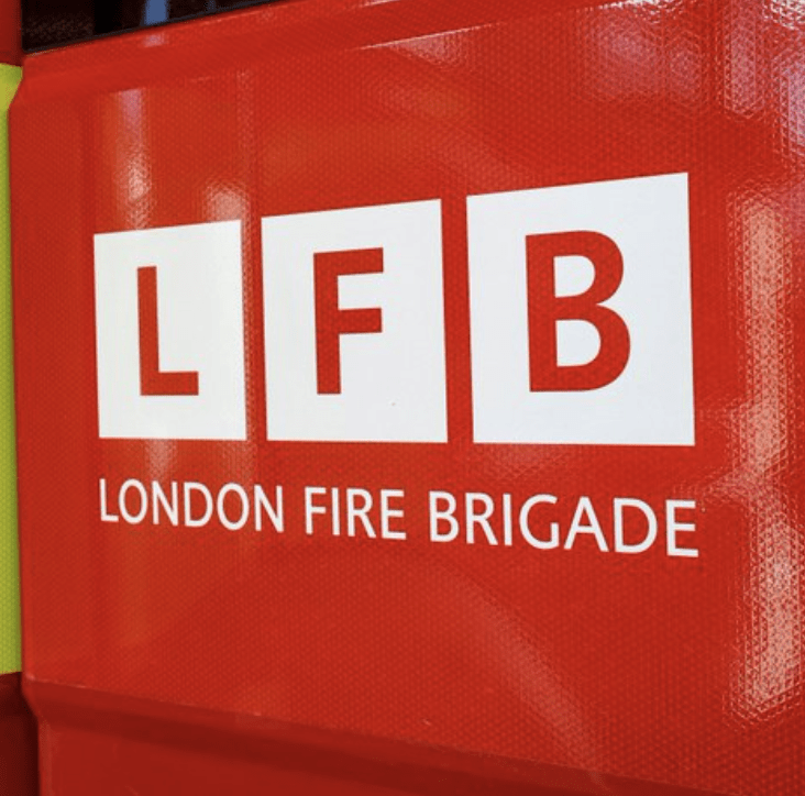 Five Fire Engines And Around 35 Firefighters Tackled A Flat Fire On Turpington Lane In Bromley