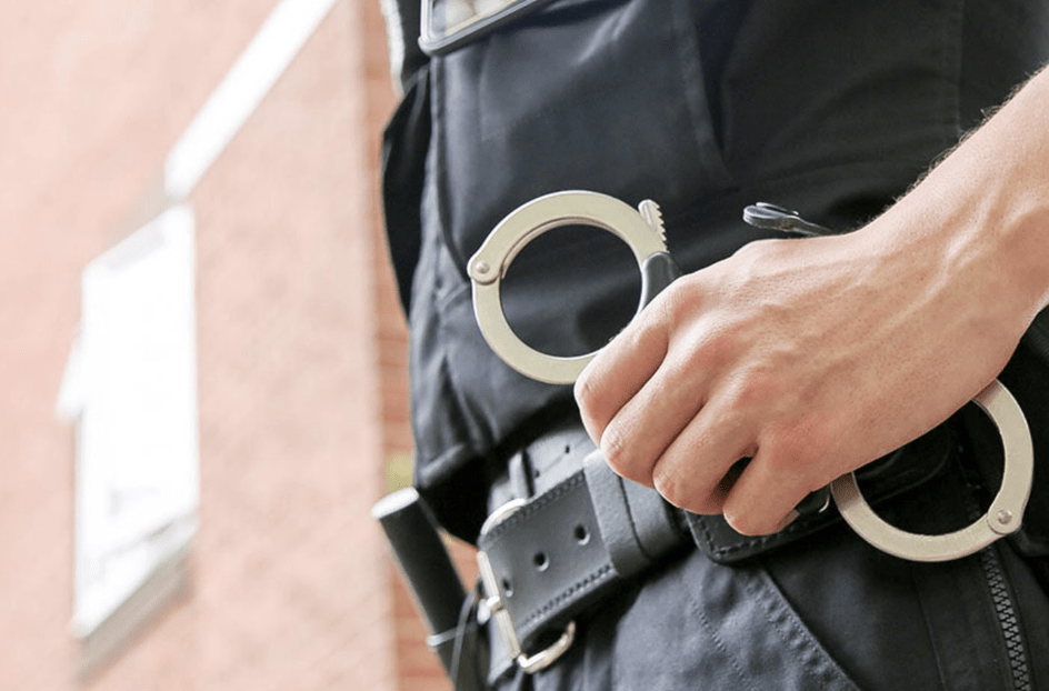 A Suspected Drug Dealer Has Spent The Night Behind Bars After Patrolling Officers Spotted A Car Driving Erratically.